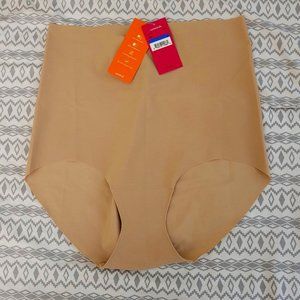 Commando control shaping briefs.  Nude. Size XL.  NWT